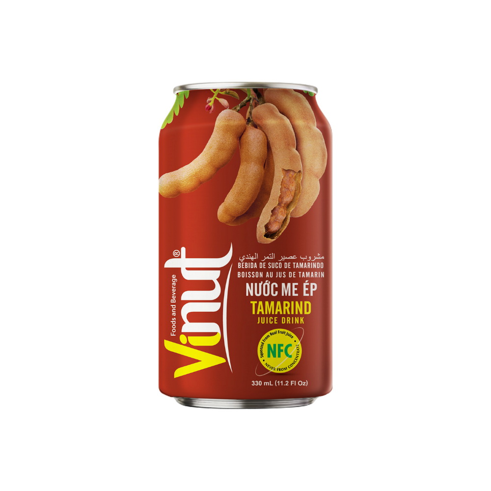 074_Tamarind-Can-330ml-1-1.jpg VINUT مشروب عصير التمر الهندي، علبة 11.1 fl oz (330 mL) - الصورة 1