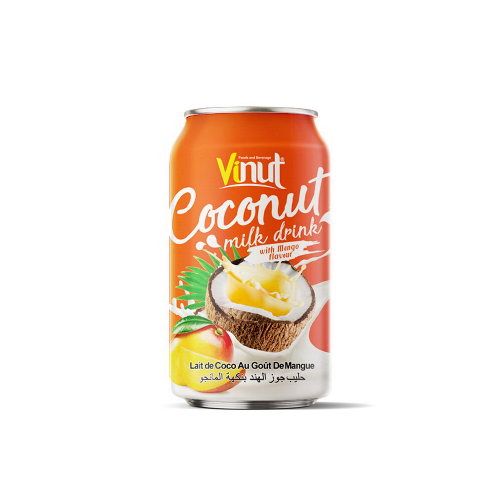 100_330ml-Canned-Vinut-Coconut-Milk-Mango-1-1-1.jpg Vinut مشروب حليب جوز الهند بنكهة المانجو، علبة 330 mL - الصورة 1