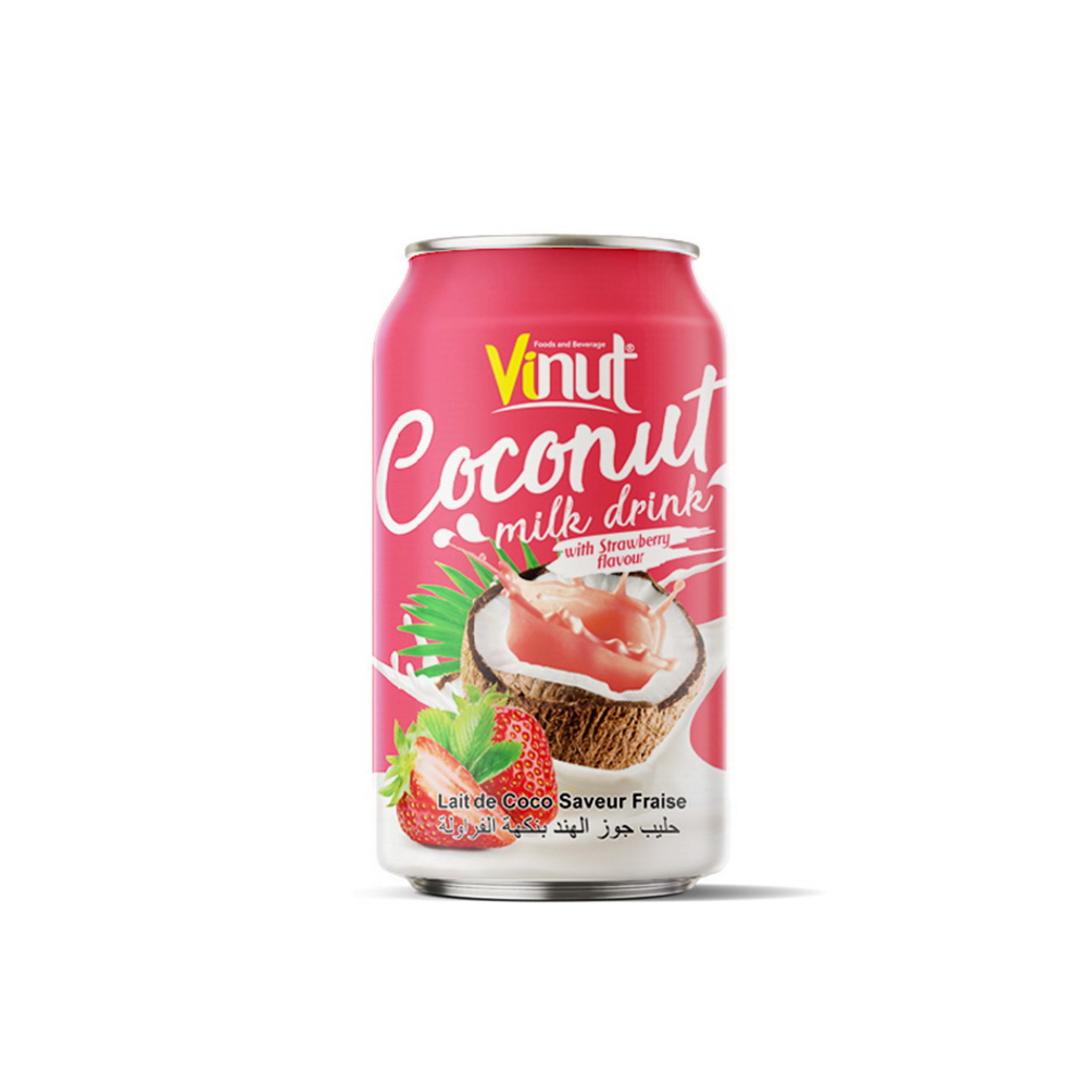 103_330ml-Canned-Vinut-Coconut-Milk-Srawberry-1-1-1.jpg Vinut مشروب حليب جوز الهند بنكهة الفراولة، علبة 330 mL - الصورة 1