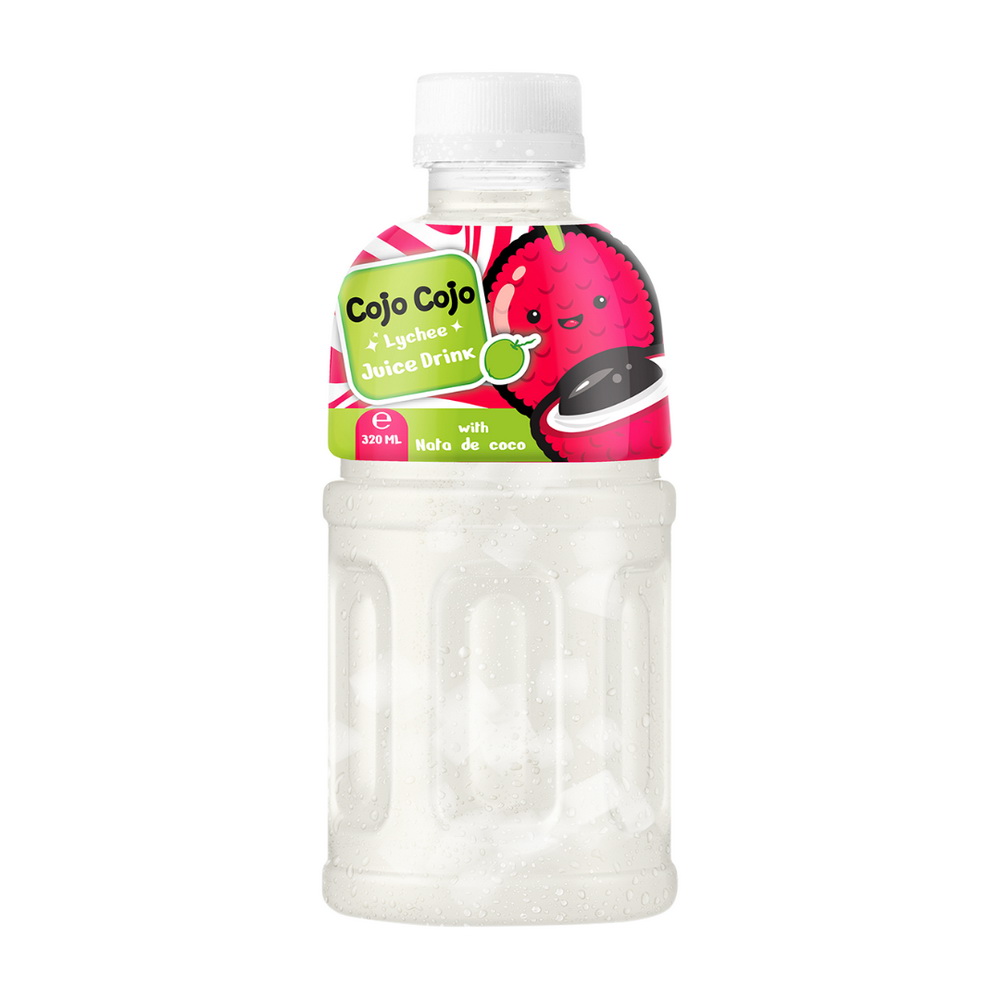 130_Lychee-Cojo-Cojo-PET-Bottle-320ml-1-1.jpg Vinut مشروب عصير الليتشي مع ناتا دي كوكو، زجاجة PET سعة 320 mL - الصورة 1
