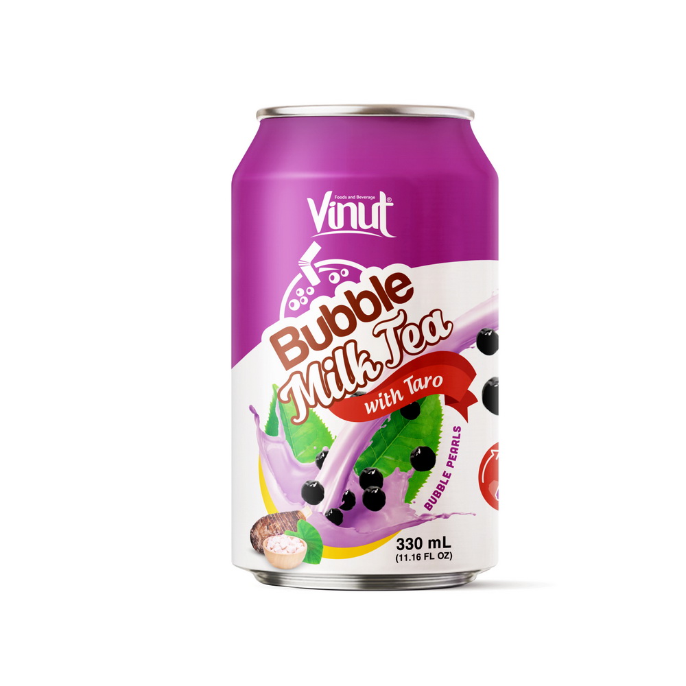 Bubble-Tea-Taro-Sugar.jpg Vinut مشروب شاي حليب الفقاعات بنكهة التارو، علبة 11.16 fl oz 330 mL - الصورة 1
