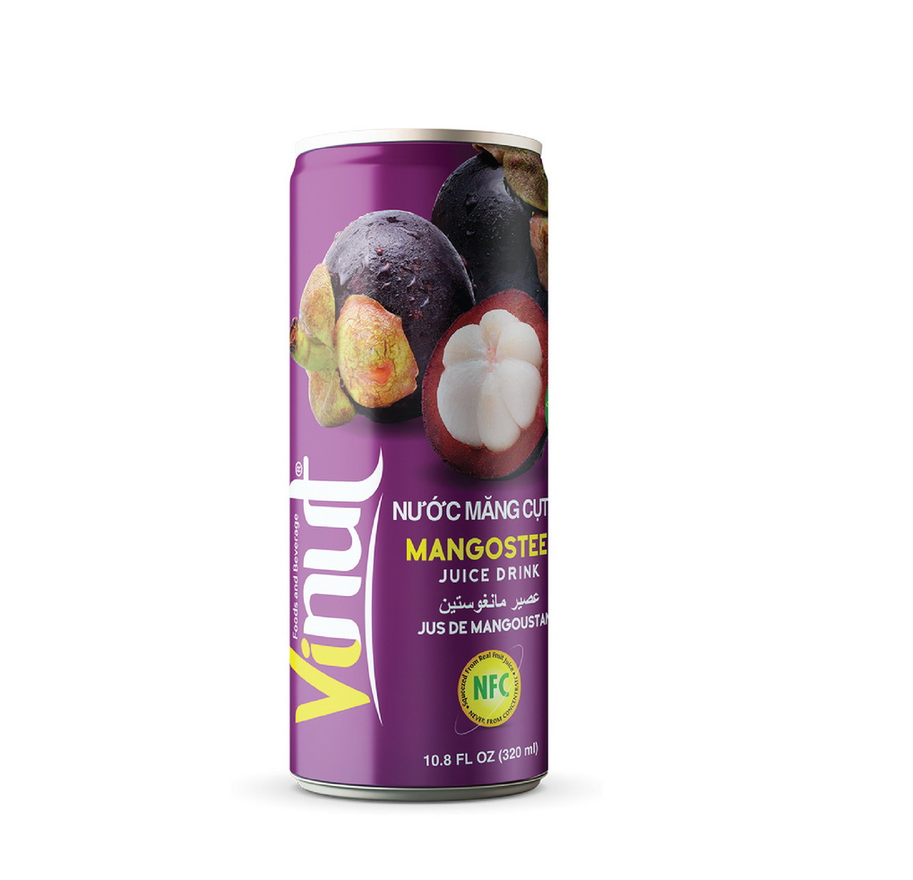 Mangosteen-320ml-03.jpg Vinut مشروب عصير المانغوستين، NFC، علبة 10.8 fl oz 320 mL - الصورة 1